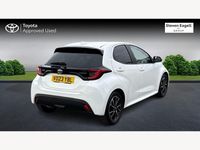Used Toyota Yaris Hybrid Design 2023 White Hatchback