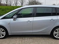 Used Vauxhall Zafira Tourer SRi 2015 Metallic frost blue MPV