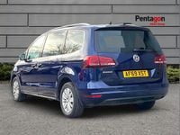 Used VW Sharan SE 147 HP (108 kW) 2019 Blue MPV