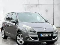 Used Renault Scénic III Dynamique 110 HP (80 kW) 2012 Grey MPV