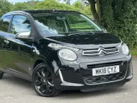 Used Citroën C1 Flair 82 HP (60 kW) 2018 Black Hatchback