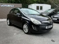 Begagnad Vauxhall Corsa 100 HK (73 kW) 2011 Svart Halvkombi