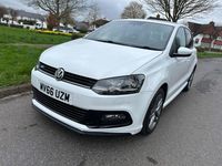 Used VW Polo R-line 110 HP (80 kW) 2016 White Hatchback