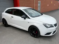 Begagnad Seat Ibiza 2015 Vit Halvkombi