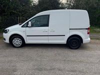 Used VW Caddy Trendline 102 HP (75 kW) 2014 White MPV