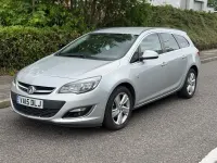 Used Vauxhall Astra SRi 136 HP (100 kW) 2015 Silver Estate