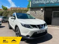 Used Nissan Qashqai N-Connecta 115 HP (84 kW) 2017 White SUV