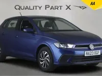 Used VW Polo Life 95 HP (69 kW) 2023 Blue Hatchback