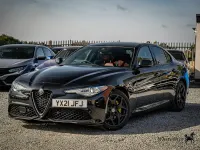 Used Alfa Romeo Giulia Edizione Speciale 190 HP (139 kW) 2021 Black Sedan