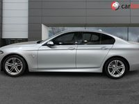 used BMW 520 5 Series 2.0 D M SPORT 4d 188 BHP Heated Front Seats, Navigation, Parking Sensors, White Leather Inter