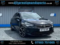 Used Vauxhall Corsa SRi 100 HP (73 kW) 2021 Black Hatchback
