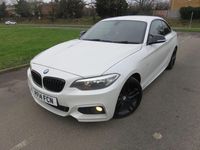 Used BMW 218 M Sport 2014 White Coupe
