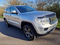 Used Jeep Grand Cherokee Overland 2012 Silver SUV