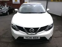 Used Nissan Qashqai Acenta 110 HP (80 kW) 2014 White SUV