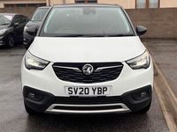 Used Vauxhall Crossland X Elite 130 HP (95 kW) 2020 Summit white SUV