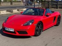 Used Porsche Boxster 295 HP (216 kW) 2016 Red Cabriolet