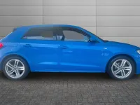 Used Audi A1 Sportback S-Line 148 HP (108 kW) 2020 Turbo blue Hatchback