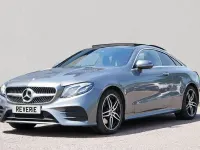 Used Mercedes E220 AMG line 194 HP (142 kW) 2017 Grey Coupe