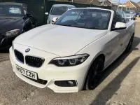 Used BMW 218 M Sport 147 HP (108 kW) 2017 White Cabriolet