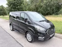 Used Ford Tourneo Custom Titanium 2020 Black Van