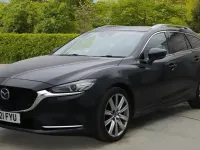 Begagnad Mazda 6 Inclusive 165 HK (121 kW) 2021 Svart Kombi
