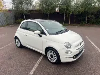 Used Fiat 500 Lounge 69 HP (50 kW) 2015 White Hatchback