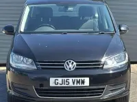 Used VW Sharan SE 177 HP (130 kW) 2015 Black MPV
