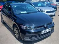 Used VW Polo Life 95 HP (69 kW) 2022 Black Hatchback
