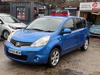 Used Nissan Note Tekna 2009 Blue Hatchback