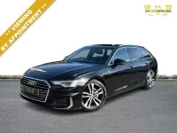 Used Audi A6 S-Line 204 HP (150 kW) 2019 Black Estate