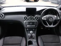 Used Mercedes A180 AMG line 109 HP (80 kW) 2017 White Hatchback