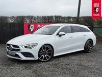 Used Mercedes CLA180 AMG line 2019 White Sedan