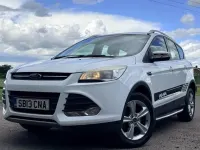 Used Ford Kuga Zetec 140 HP (102 kW) 2013 White SUV