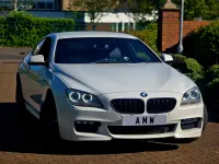 Begagnad BMW 640 M Sport 2013 Vit Sportkupé