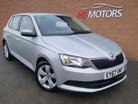 Used Skoda Fabia SE 95 HP (69 kW) 2017 Silver Hatchback