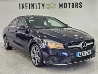 Used Mercedes CLA200 136 HP (100 kW) 2017 Blue Sedan