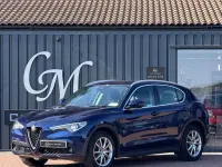 Used Alfa Romeo Stelvio Edizione Speciale 210 HP (154 kW) 2019 Blue SUV
