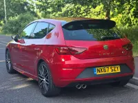 Used Seat Leon FR 184 HP (135 kW) 2017 Red Hatchback