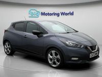 Usado Nissan Micra S 92 HP (67 kW) 2022 Cinzento Citadino