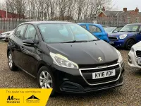 Used Peugeot 208 Active 2016 Black Hatchback