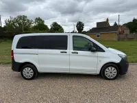 Begagnad Mercedes Vito 2022 Vit Van