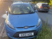 Used Ford Fiesta 70 HP (51 kW) 2012 Blue Hatchback