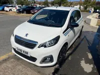 Used Peugeot 108 Collection 82 HP (60 kW) 2018 White Hatchback