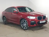 Begagnad BMW X4 M Sport 190 HK (139 kW) 2019 Röd SUV