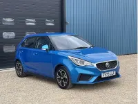 Used MG MG3 Excite 106 HP (77 kW) 2023 Blue Hatchback