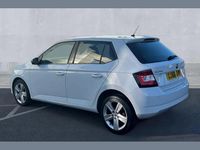 Used Skoda Fabia SE L 110 HP (80 kW) 2016 White Hatchback