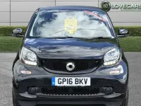 Begagnad Smart ForTwo Coupé Passion 71 HK (52 kW) 2016 Svart Sportkupé