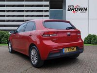 Used Kia Rio 2017 Red Hatchback