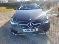 Used Mercedes E220 AMG 170 HP (125 kW) 2014 Black Cabriolet