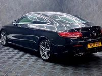 Used Mercedes C220 AMG line 170 HP (125 kW) 2017 Black Coupe